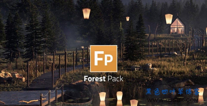 Forest Pack6.3.0汉化种植森林插件，3D2014-2021可用带安装使用教程-第5张图片